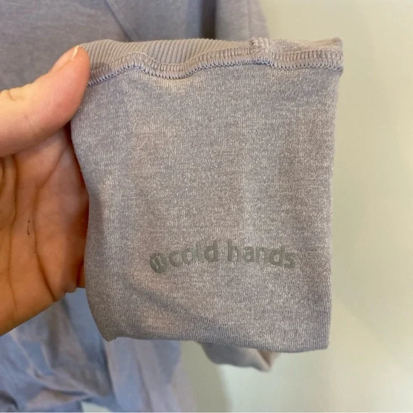 Lululemon Lavender Full Tilt Pullover Half Zip Size 8 - Picture 4 of 9